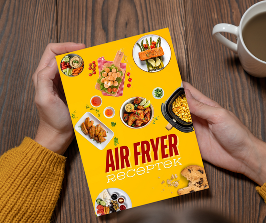 Az Air Fryer Receptek könyv