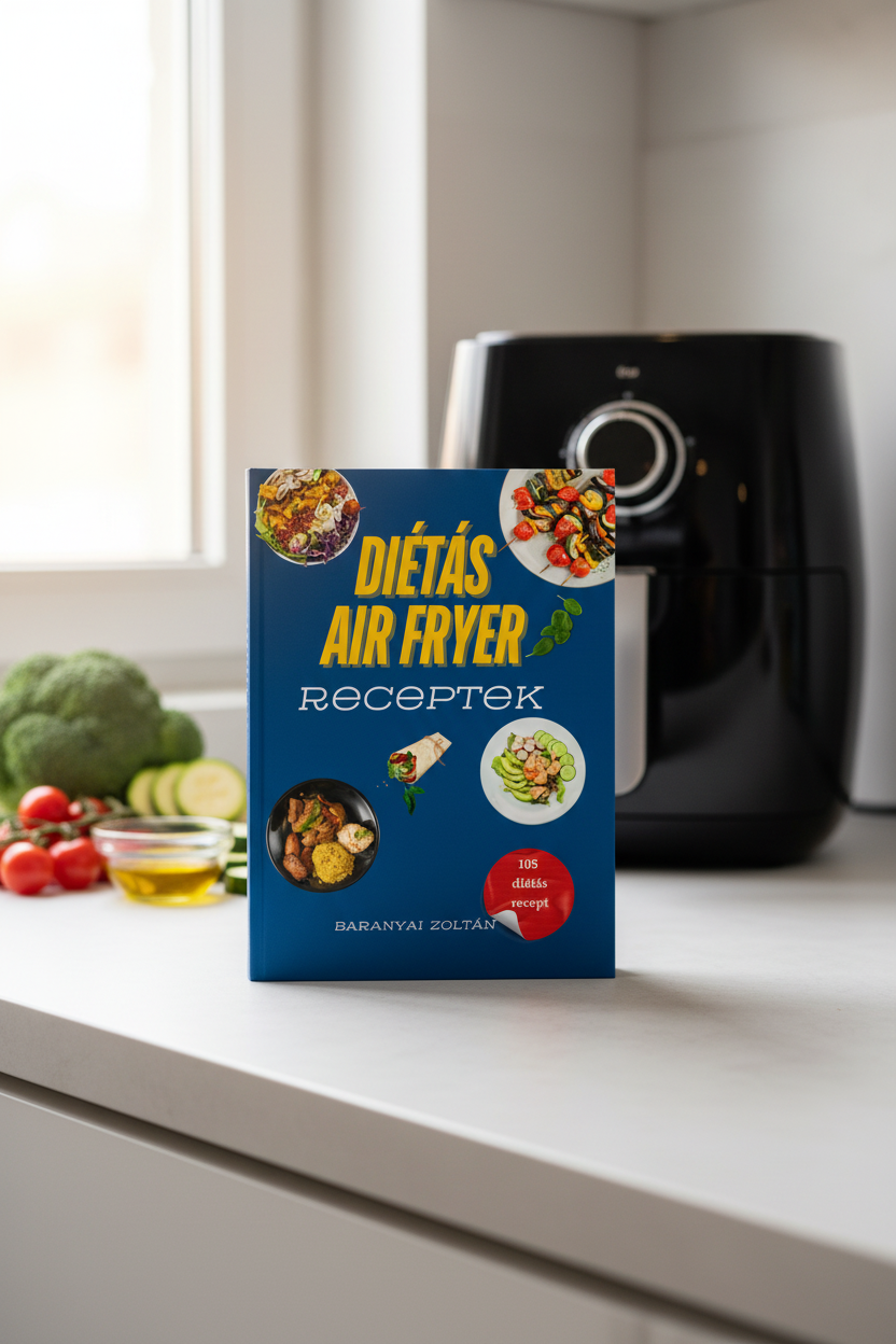 Diétás Air Fryer Receptek – szemből