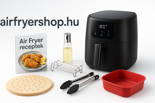 Miért válaszd az airfryershop.hu-t? Milyen air fryer kiegészítők vannak?