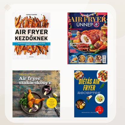 Air Fryer Receptkönyv csomag - Klasszikusok